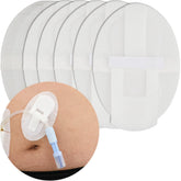 DiaBelt PD catheter adhesive patch secures tubing for comfortable daily activity.