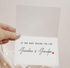 DiandDesignGift pregnancy card inside blank for your personal note.