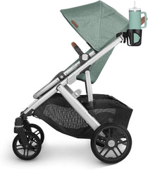 Digital Nc cup holder for UPPAbaby Cruz; 360-degree rotation for versatile mounting.