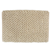 DII ultra-soft chenille bath mat 17x24 taupe with plush, spa-like comfort
