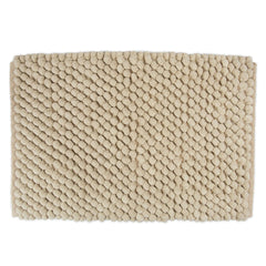 DII ultra-soft chenille bath mat 17x24 taupe with plush, spa-like comfort