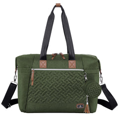 Dikaslon olive green diaper bag tote ready for everyday parenting on the go