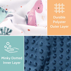 DILIMI peekaboo-opening cover allows quick baby checks