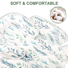 DILIMI adjustable head support with velcro grows with your baby.
