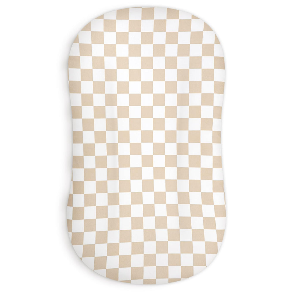 DILIMI baby lounger cover fabric close-up showing ultra-soft texture
