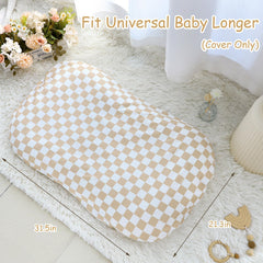 DILIMI slipcover on a bed, adding a modern décor touch