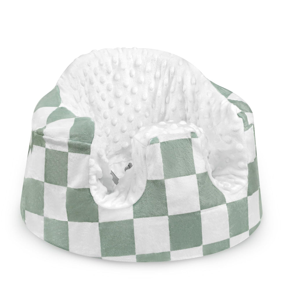 DILIMI Minky seat cover fits Bumbo seat, soft cozy touch and protection.