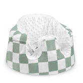 DILIMI Minky seat cover fits Bumbo seat, soft cozy touch and protection.