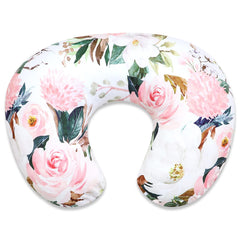 DILIMI nursing pillow cover with watercolor flowers, soft and breathable