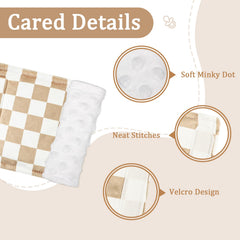 DILIMI easy-install Velcro strap pad for quick comfort on car seats