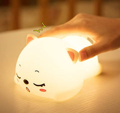 Dimanito motion-sensor night light switches colors with a tap.