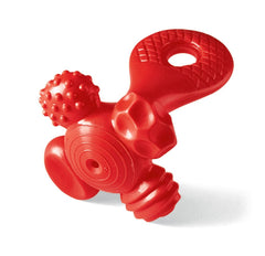 Discovery Toys Super Yummy Teether with five textures for soothing teething.