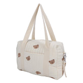 Diydeg Bear Bag diaper-tote shows compact storage for outings
