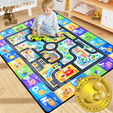 Diysani ABC kids rug with letters and animals boosts early learning during play.