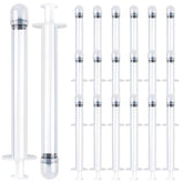 Dizzily disposable vaginal applicators arranged in a pack for hygienic, convenient use.