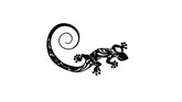 DMDMBSR metal gecko wall art outdoor ideal for patios and garden walls.