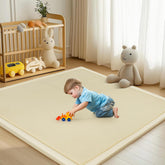 DocCred baby play mat with thick memory foam cushions floor time