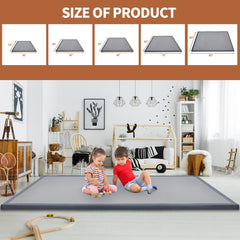 DoCred cushioned crawling mat protects little explorers during active play.