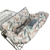 DODO NICI leaves cart cover front view protects baby from dirty carts