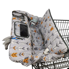 Dodo Nici high chair cover showing removable seat positioner for better baby support.