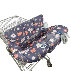 Dodo Nici shopping cart cover with full coverage protects baby from germs on carts