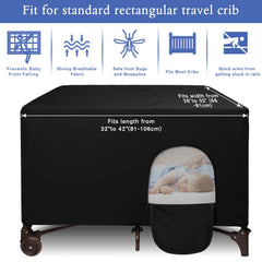 Dofilachy blackout cover folded for travel portability and compact storage