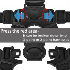 Dogxiong lightweight, foldable harness for easy portability.