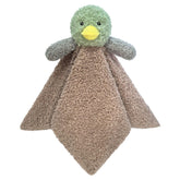 Doindute Baby Mallard Duck Lovie front view, inviting nap-time cuddles.
