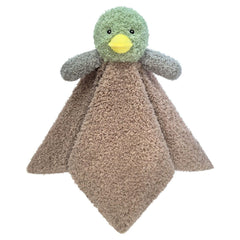 Doindute Baby Mallard Duck Lovie front view, inviting nap-time cuddles.