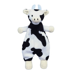 Doindute cow lovie blanket, 10-inch security companion for babies.