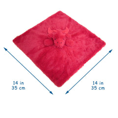 Doindute soft dragon plush security blanket with cuddly texture for naps.