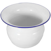 DOITOOL chamber pot enamel urinal bottle with stable, durable surface for home travel use