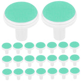 DOITOOL baby nail file pads packaging showing a 24-pack for safe toddler grooming.