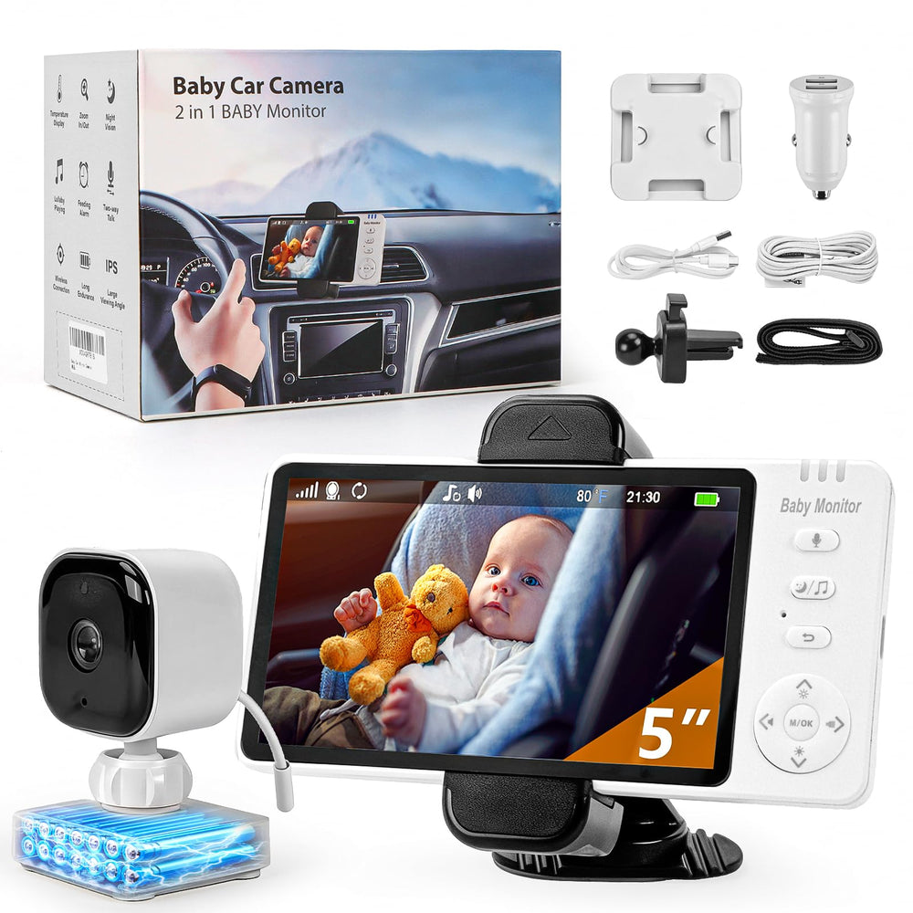 Doktorbaby wireless baby car camera front view for safer driving