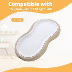 Dollform quilted liner with non-slip backing keeps the surface secure during diaper changes.
