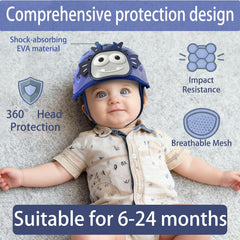 Domayllay helmet soft materials and heart-shaped vents for airflow.