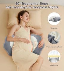 DONAMA lowered edge providing natural armrest during sleep