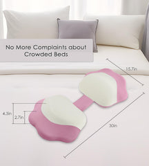 Close-up of the DONAMA W-shape cradle for ergonomic spine alignment