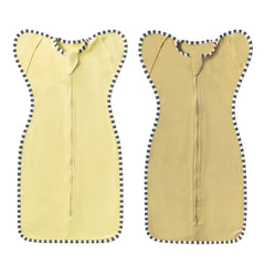 DONOMILO transition swaddle with arms-up design promotes comfortable self-soothing sleep.