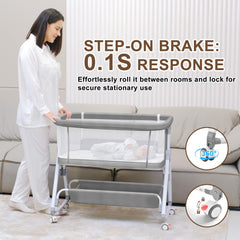 Donpemu bassinet musical ringtone to engage baby’s senses