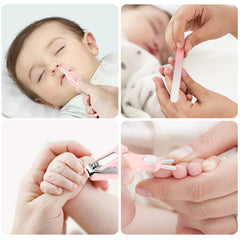 DOOGAXOO baby tweezers with non-slip grip and round tip