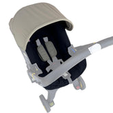 Doona changing washing kit sunshade cover natural green, machine washable and compatible.