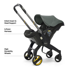 DOONA slate green adjustable handlebar for parent comfort