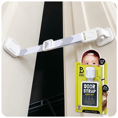 Door Buddy baby-cat door latch grey, keeps kids out of cat areas.