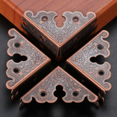 Dophee retro design edge guards mounted on a wooden frame.