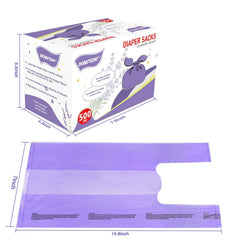 DOQVTIZAY multifunctional bags for baby and pet waste disposal