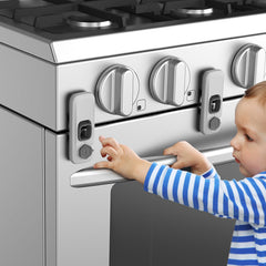 Dorabaliy oven lock 2-pack on flat surface for safer cooking with kids.