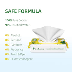 DORAHONEY hypoallergenic wipes designed for sensitive skin.