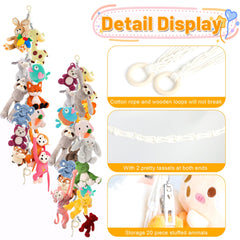 Dorblely 40 metal clips demonstrate strong grip for plush toys