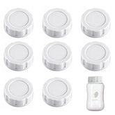 Dotshnk baby bottle cap with travel-cap design ensures spill-free outings